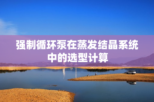 強(qiáng)制循環(huán)泵在蒸發(fā)結(jié)晶系統(tǒng)中的選型計(jì)算