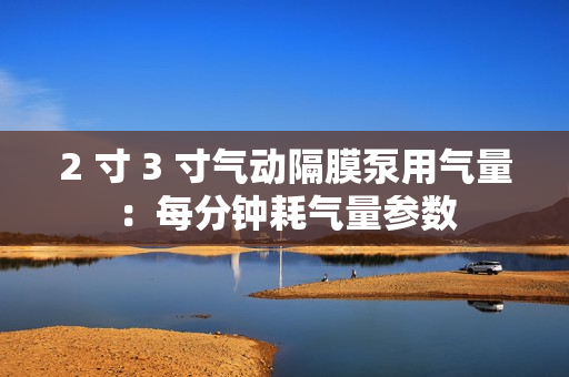 2 寸 3 寸氣動隔膜泵用氣量：每分鐘耗氣量參數