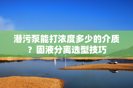 潛污泵能打濃度多少的介質(zhì)？固液分離選型技巧