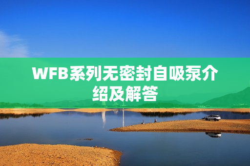 WFB系列無密封自吸泵介紹及解答